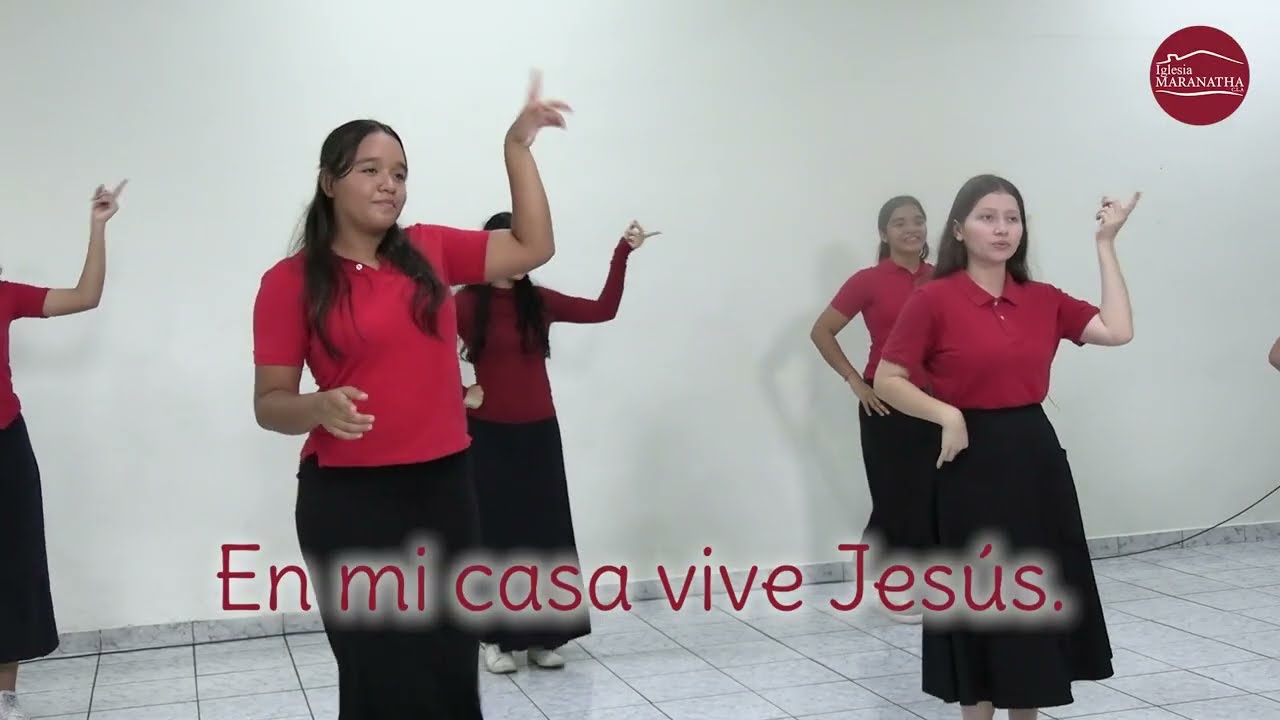 𝐄𝐧 𝐦𝐢 𝐜𝐚𝐬𝐚 𝐯𝐢𝐯𝐞 𝐉𝐞𝐬𝐮𝐬❗❗! Coreografía infantil Iglesia Maranatha CLAES