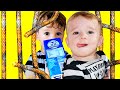 Baby Escape Crib & Take ALL THE MILK From House & PJ Masks Catboy Shrinks Episode