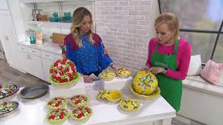 Temp-tations 9" Pie Plate or Set of 4 Mini Pie Plates on QVC