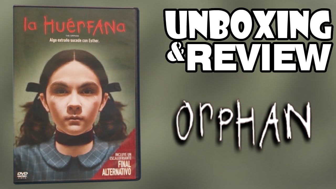 UNBOXING & DVD MENU REVIEW | La huérfana (Orphan) DVD - YouTube