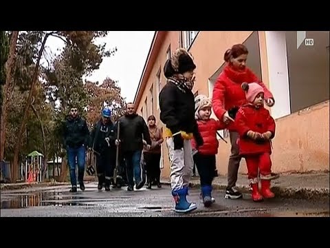 ევაკუაცია  საბავშვო ბაღში