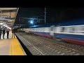 Amtrak new acela 21 alstom avelia liberty euro horn sequence  princeton junction 2924