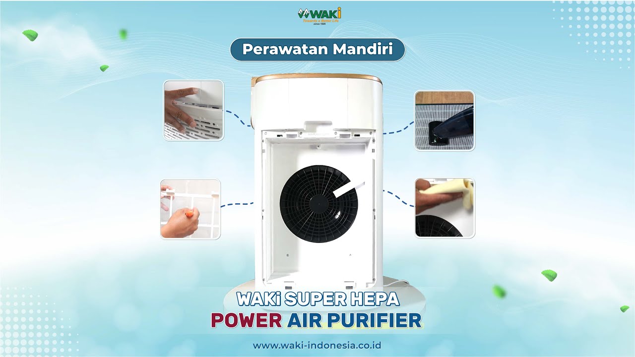Perawatan Mandiri WAKi Super Hepa Power Air Purifier YouTube
