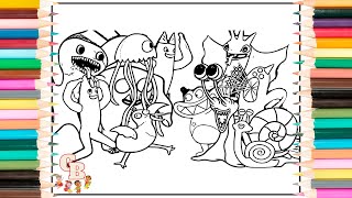 Garten Of Banban Chapter 3 Coloring Pages/ All New Monster/ [NCS Music]