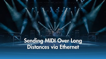 Sending MIDI Over Long Distances via Ethernet