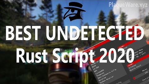 BEST RECOIL SCRIPT FOR RUST 2020 UNDETECTED PlagueWare.xyz