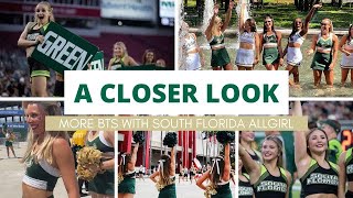 Want a Closer look inside USF All-Girl Cheerleading