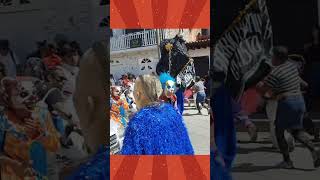 Carnaval. Toro de petate. Pátzcuaro, Michoacán.