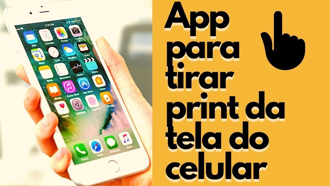 App Para Tirar Print Da Tela Do Celular YouTube