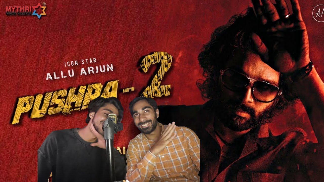 PAKISTANI DUO REACTION PUSHPA : THE RULE 🔥🔥 I OFFICIAL ANNOUNCEMENT ...