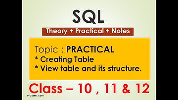SQL | Class 10, 11 and 12 | Topic 6 | SEBA AHSEC & CBSE Board | In Assamese | Theory Practical Notes