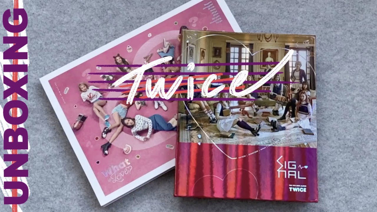 ✿ распаковка TWICE 트와이스 Signal ; What Is Love? ✿ A ver