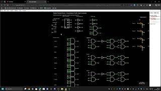 Roundabout Traffic Light Controller Demo - Falstad