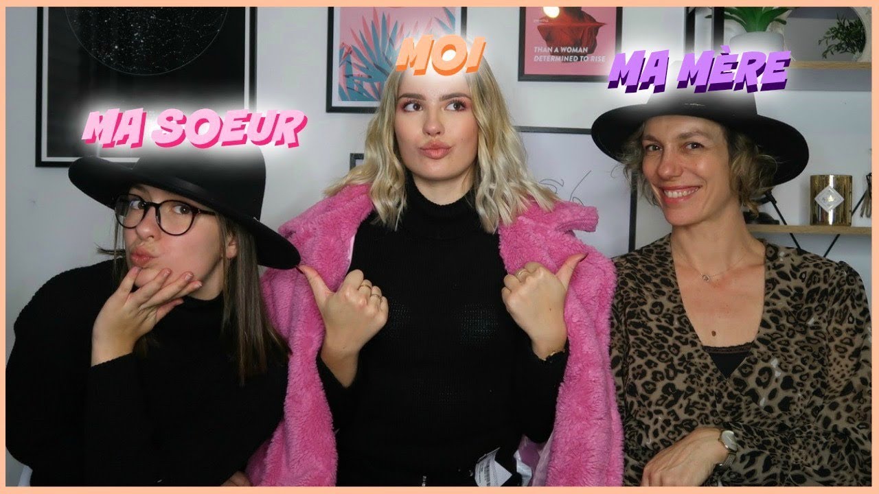 LES REINES DU SHOPPING AVEC MA SOEUR ET MA MÈRE