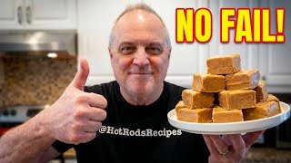 🥜 The BEST Peanut Butter Fudge You’ll Ever Make (No Fail Recipe!)