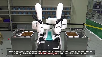 Kawasaki duAro - Handling of FPC (Flexible Printed Circuit) boards