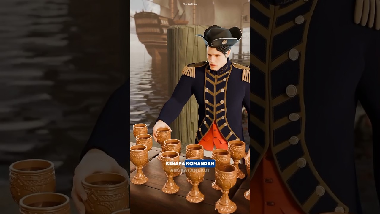Kenapa Komandan Angkatan Laut Menyiapkan Gelas Sesuai Jumlah Pelaut #faktaunik #animation