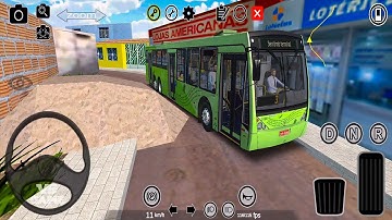 New Scania 6x2 Long Bus Drive | Proton Bus Simulator Urbano Android Gameplay