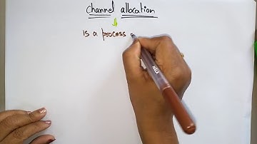 Channel allocation  | MC | Mobile Computing | Lec- 10 | Bhanu Priya