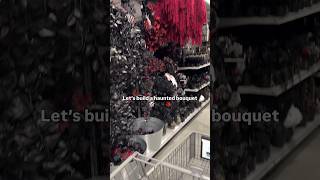 How to Build a Dark Floral Arrangement | Halloween DIY | At Home