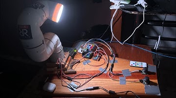 (Full Video) Upgraded my robotic arm! 🤖💡 Added LED rings for better lighting—camera coming soon! 📷🔥