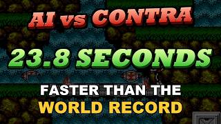 An AI Beat Contra's World Record by 24 Seconds
