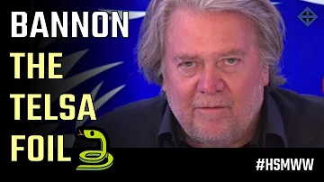 The Tesla Foil: Steve Bannon's Warroom turns on Elon Musk 🐍