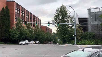 Leading Pedestrian Interval and Pedestrian Recall at Split Phase Traffic Signal