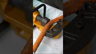 Electric Rebar Straightening Machine Heavy Duty Steel Bar Bender