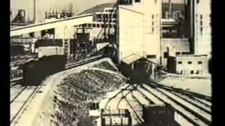 Port Talbot Steelworks opening newsreel footage