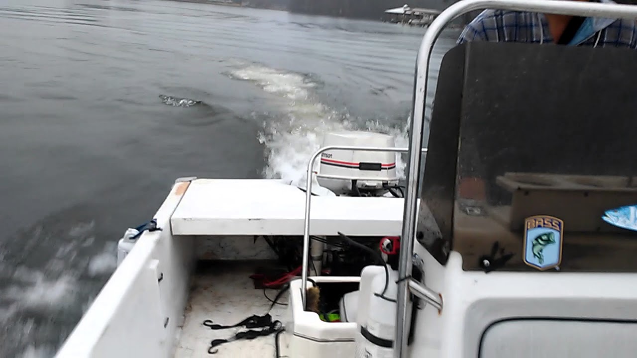 Lake jacson ga Kenner boat YouTube