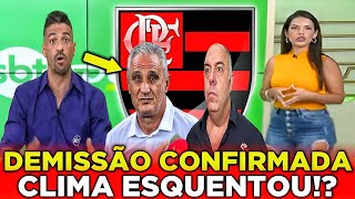 💥🚨 URGENTE! NÃO AGUENTOU PRESSÃO! PEDIU DEMISSÃO! ÚLTIMAS NOTÍCIAS DO FLAMENGO