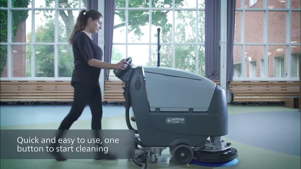 Nilfisk SC 500 sales demo mp4 video YouTube
