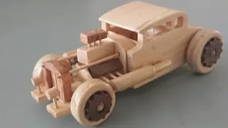 Making wooden toy - Hotrod