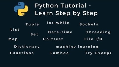 Tutorial on python. Session 1/ INNOVATION TO REVOLUTION