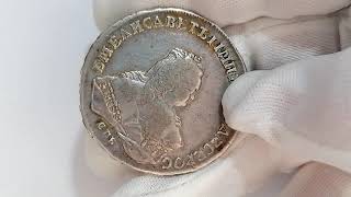 Сколько стоит монета рубль Елизаветы 1 1753 #серебро