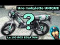 Une mobylette unique  la 103 rcx qui pte les yeux 