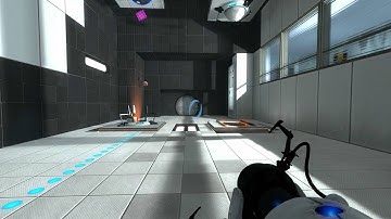 Portal 2 Custom map Deja vu 01 Least Portals (3)