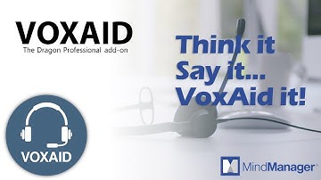 VoxAid | Showcasing VoxAid voice commands for MindManager