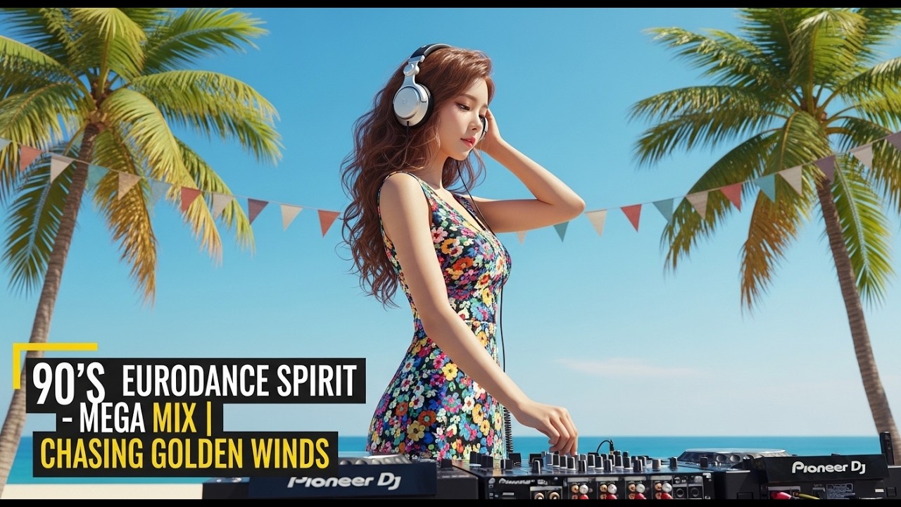 💿 90’s Eurodance Spirit – Mega Mix | Chasing Golden Winds 🚀✨🔥
