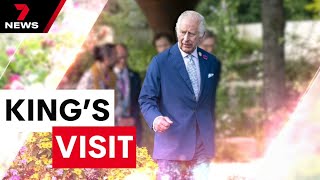 The King visits Chelsea Flower Show in London  | 7 News Australia