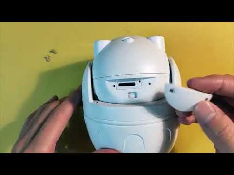 How to Use Continuous Recording with a Micro SD Card丨Wireless PTZ Camera Micro Card Installation