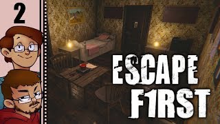 Let's Play Escape First Multiplayer Part 2 - The Red Button