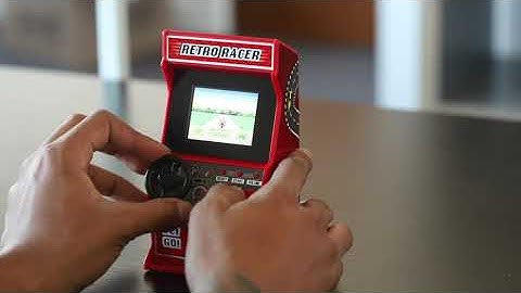 Retro Arcade Racing Mini Arcade Machine Game