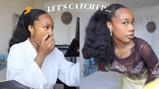 LET&#39;S CATCH UP| CHIT CHAT GRWM | LIFE UPDATE + RELAXERS IN 2022?!