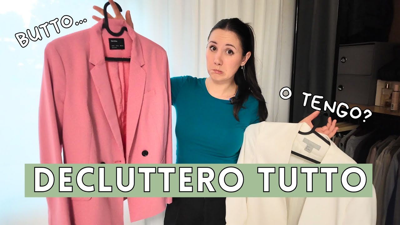 DECLUTTERING DI PRIMAVERA 🎀​ ARMADIO, BORSE E SCARPE