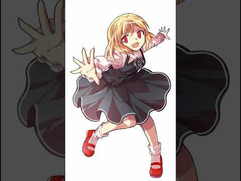 東方立ち絵改変です！手書き多めです！編集ついていません…