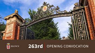263rd Opening Convocation