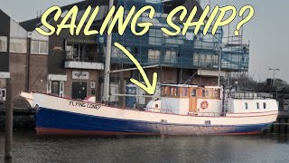 Young Couple Rebuilds a 105ft Sailing Ship!