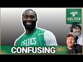 Jaylen Brown's CONFUSING memory of early benching | Boston's offseason approach